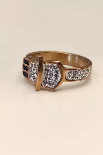 Stainless steel, anti-tarnish,hypoallergenic,black enamel accent,high gloss finish
