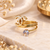 Anti-tarnish, hypoallergenic, spiral wrap design, nickel & lead free.