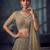 Gold Designer Embroidery With Hand Work Net Semi Stitched Lehenga Set