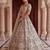 White Designer Embroidery With Hand Work Silk Blend Semi Stitched Lehenga Set
