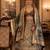 Multi Sparkle & Mirror Silk Blend Semi Stitched Lehenga Set