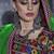 Black Embroidered Sequins & Plastic Mirror Silk Blend Semi Stitched Lehenga Set