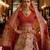 Multi Mirror Silk Blend Semi Stitched Lehenga Set