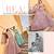 Mauve Embroidered & Sequins Net Semi Stitched Lehenga Set