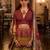 Multi Sparkle & Mirror Silk Blend Semi Stitched Lehenga Set
