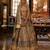 Fawn Sparkle & Print Silk Blend Semi Stitched Lehenga Set