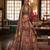 Multi Sparkle & Print Silk Blend Semi Stitched Lehenga Set