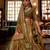 Multi Sparkle & Print Silk Blend Semi Stitched Lehenga Set