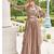 Fawn Embroidery Thread & Sequins Georgette Semi Stitched Lehenga Set