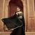 Black Hend Work Georgette Semi Stitched Lehenga Set