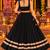 Black mirror work reyon lehenga choli for women- full stitched free size