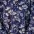 Blue cotton printed top for women