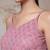 Mauve cotton printed top for women