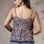 Multicolor cotton printed top for women
