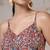 Multicolor cotton printed top for women