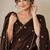 Premium crush saree with handwork flower butti and designer border