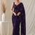Designer crush saree with handwork floral butti and embellished border