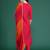 Pink solid straight kurta trousers with dupatta set