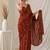 Partywear crush saree with handwork flower butti and contrast border