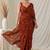 Partywear crush saree with handwork flower butti and contrast border