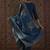 Teal embroidered straight kurta trousers with dupatta set