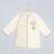 Off white embroidered velvet kurta set