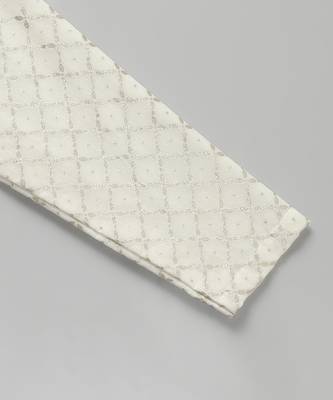 Ivory embroidered georgette sage green Men nehru jacket set 7