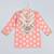Peach embroidered cotton kurta set