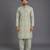 Multicolor printed cotton silk kurta set