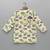Off white printed cotton silk kurta set