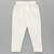 White embroidered cotton silk bandhgala set