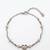  925 Sterling Silver and Rose Gold Heart Crystal Bracelet for Women