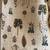 Beige printed cotton silk kurta set