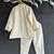 Off white embroidered cotton silk bandhgala set