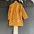 Mustard yellow embroidered cotton silk bandhgala set
