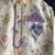Off white printed cotton silk kurta set