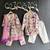 Purple off white printed cotton silk Men Kurta Set
