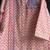 Peach pink printed cotton silk Men Kurta Set