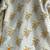 off white floral printed cotton silk men kurta set
