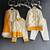 off white floral printed cotton silk men kurta set
