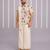 off white cotton silk mundu shirt set