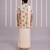 off white cotton silk mundu shirt set
