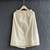 off white cotton silk mundu shirt set