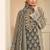 Pastel green crepe silk digital print suits full stitched free size upto 44
