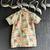 off white cotton silk mundu shirt set