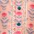 Peach pink printed cotton silk kurta set