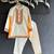 off white embroidered cotton silk men kurta set