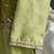 Lime green embroidered cotton silk Men Kurta Set
