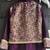 royal purple embroidered cotton silk men kurta set