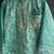 Turquoise blue embroidered cotton silk Men Kurta Set